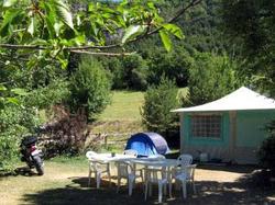 Bungalow Toile au Camping-Gites le Prieur
